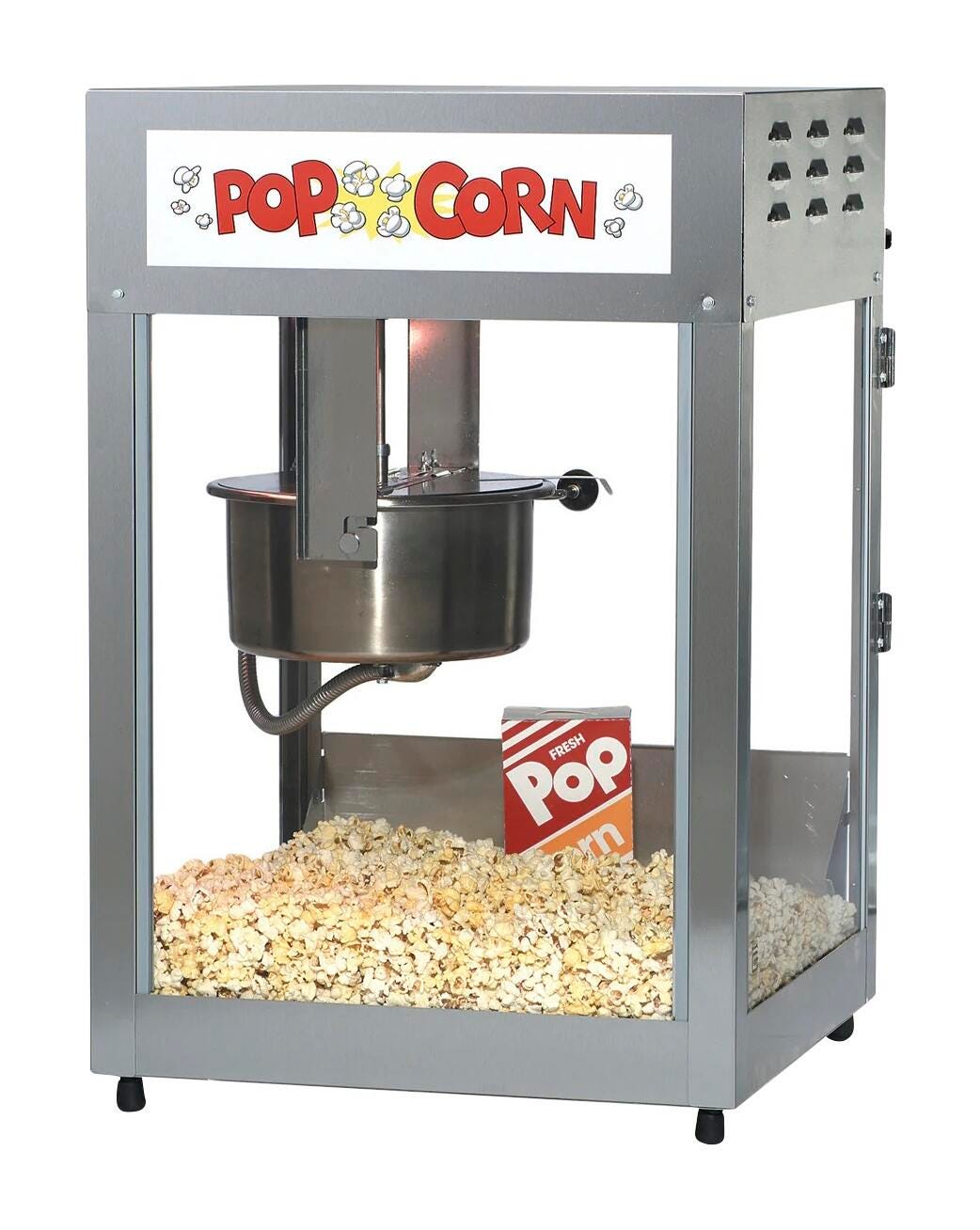 PopMaxx Value Popper Popcorn Machine, 12/14 Ounce Kettle | School